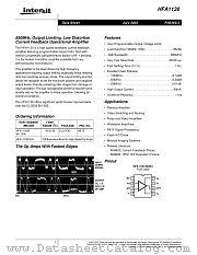 HFA1100 datasheet pdf Intersil