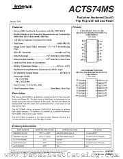 ACTS74MS datasheet pdf Intersil