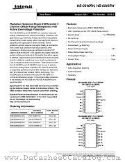 HS-548RH datasheet pdf Intersil