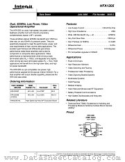 HFA1205 datasheet pdf Intersil