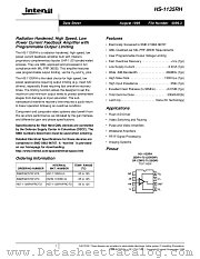 HS-1135RH datasheet pdf Intersil