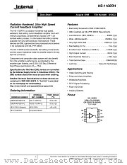 HS-1100RH datasheet pdf Intersil