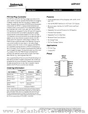 HIP1011A datasheet pdf Intersil