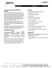 HC5503 datasheet pdf Intersil