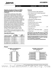 HS-508BRH datasheet pdf Intersil