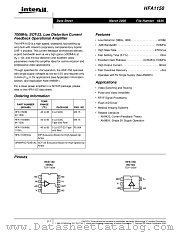 HFA1150 datasheet pdf Intersil