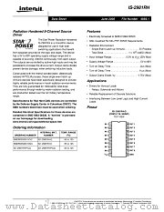 IS-2981RH datasheet pdf Intersil
