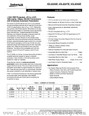 ICL3227E datasheet pdf Intersil