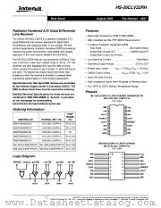 HS-26CLV32RH datasheet pdf Intersil