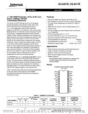 ICL3217E datasheet pdf Intersil