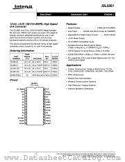 ISL5861 datasheet pdf Intersil