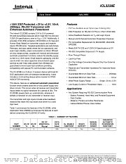 ICL3238E datasheet pdf Intersil