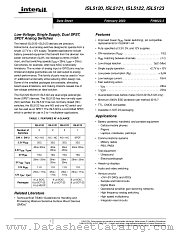 ISL5123 datasheet pdf Intersil