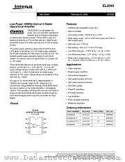 EL2045 datasheet pdf Intersil
