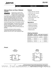 EL2126 datasheet pdf Intersil