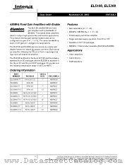 EL5308 datasheet pdf Intersil
