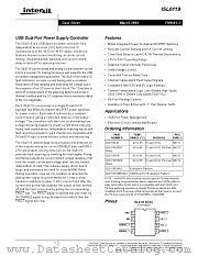 ISL6119 datasheet pdf Intersil
