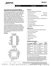 ISL6401 datasheet pdf Intersil