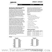 HIP6301V datasheet pdf Intersil