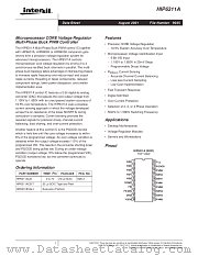 HIP6311A datasheet pdf Intersil