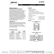 HS-303RH datasheet pdf Intersil