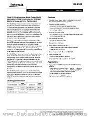 ISL6530 datasheet pdf Intersil