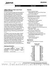 ISL6524A datasheet pdf Intersil