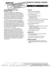HIP6601B datasheet pdf Intersil