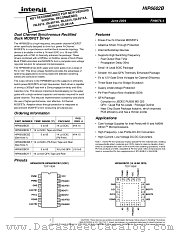 HIP6602B datasheet pdf Intersil
