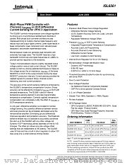 ISL6561 datasheet pdf Intersil