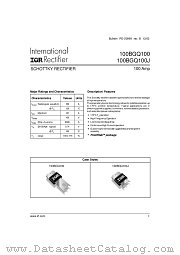 100BGQ100J datasheet pdf International Rectifier