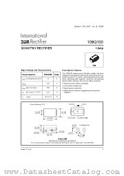 10BQ100 datasheet pdf International Rectifier
