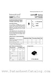 10TTS08S datasheet pdf International Rectifier