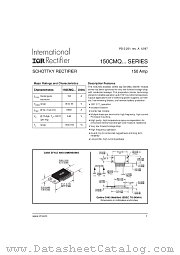 150CMQ040 datasheet pdf International Rectifier