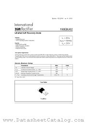 150EBU02 datasheet pdf International Rectifier