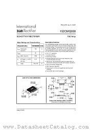 152CMQ030 datasheet pdf International Rectifier