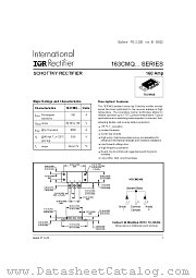 163CMQ100 datasheet pdf International Rectifier