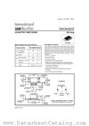 165CMQ015 datasheet pdf International Rectifier