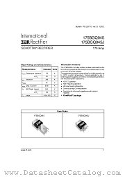 175BGQ045J datasheet pdf International Rectifier