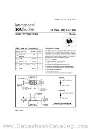 181NQ040 datasheet pdf International Rectifier