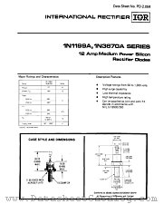 1N3672A datasheet pdf International Rectifier