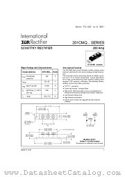201CMQ035 datasheet pdf International Rectifier