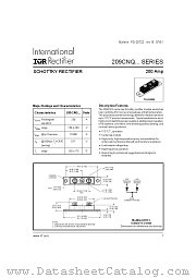 209CNQ135 datasheet pdf International Rectifier