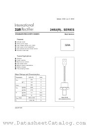 240U120D datasheet pdf International Rectifier