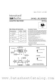 241NQ045R datasheet pdf International Rectifier