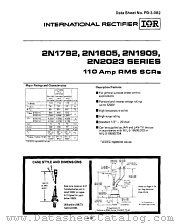 2N1801 datasheet pdf International Rectifier