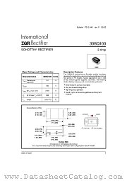 30BQ100TR datasheet pdf International Rectifier