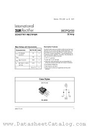 30CPQ150 datasheet pdf International Rectifier