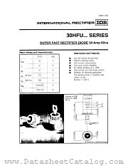 30HFU-400 datasheet pdf International Rectifier