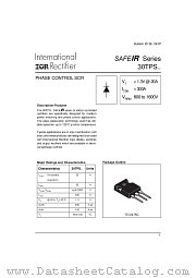 30TPS08 datasheet pdf International Rectifier